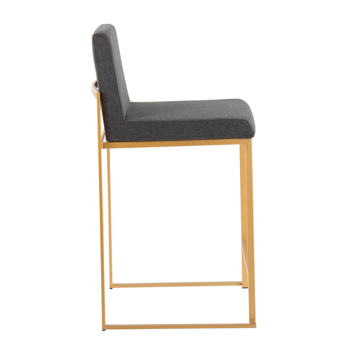 Fuji - Contemporary High Back Stylish Counter Stool - Furniture Home Direct