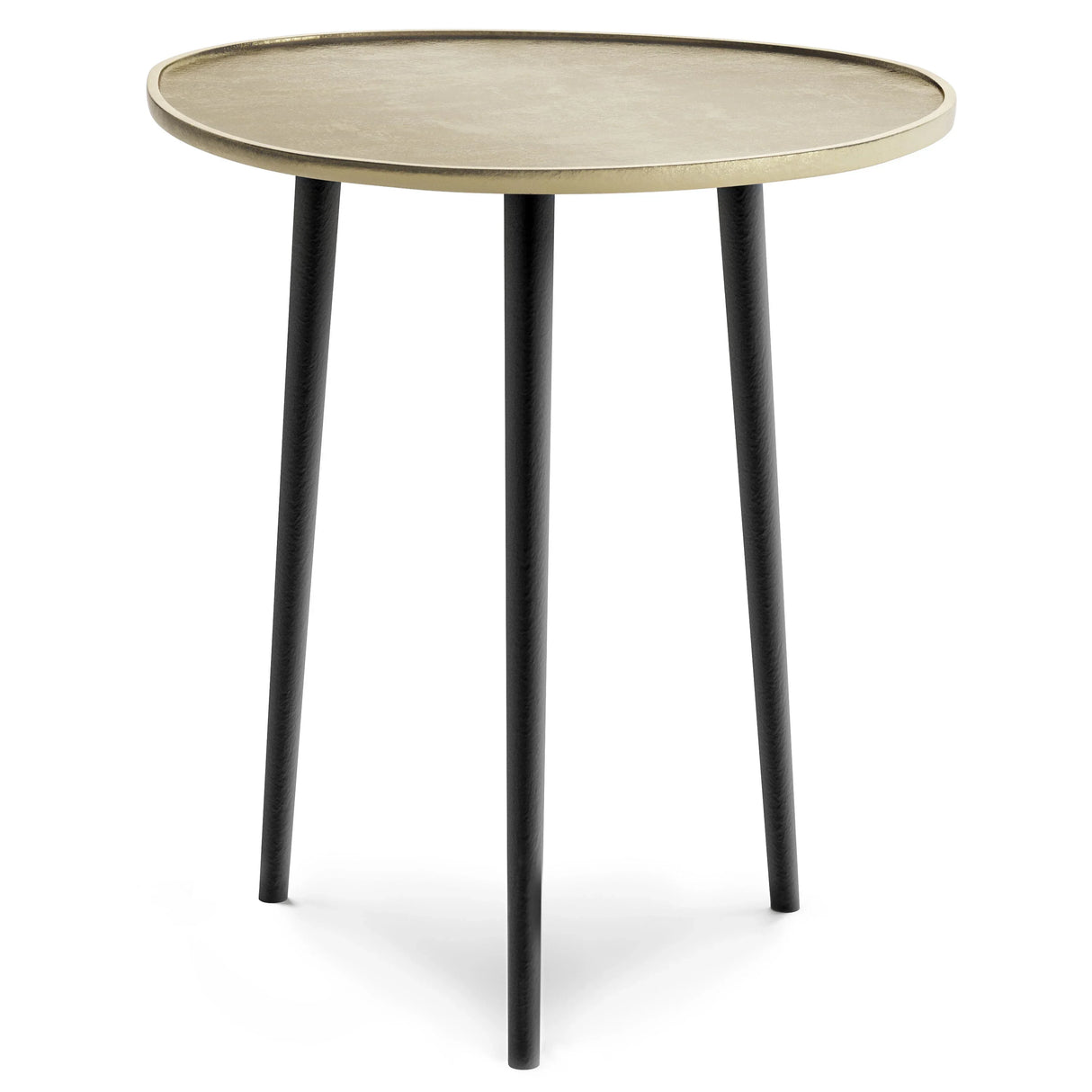 Tanner - Metal Side Table - Gold - Furniture Home Direct