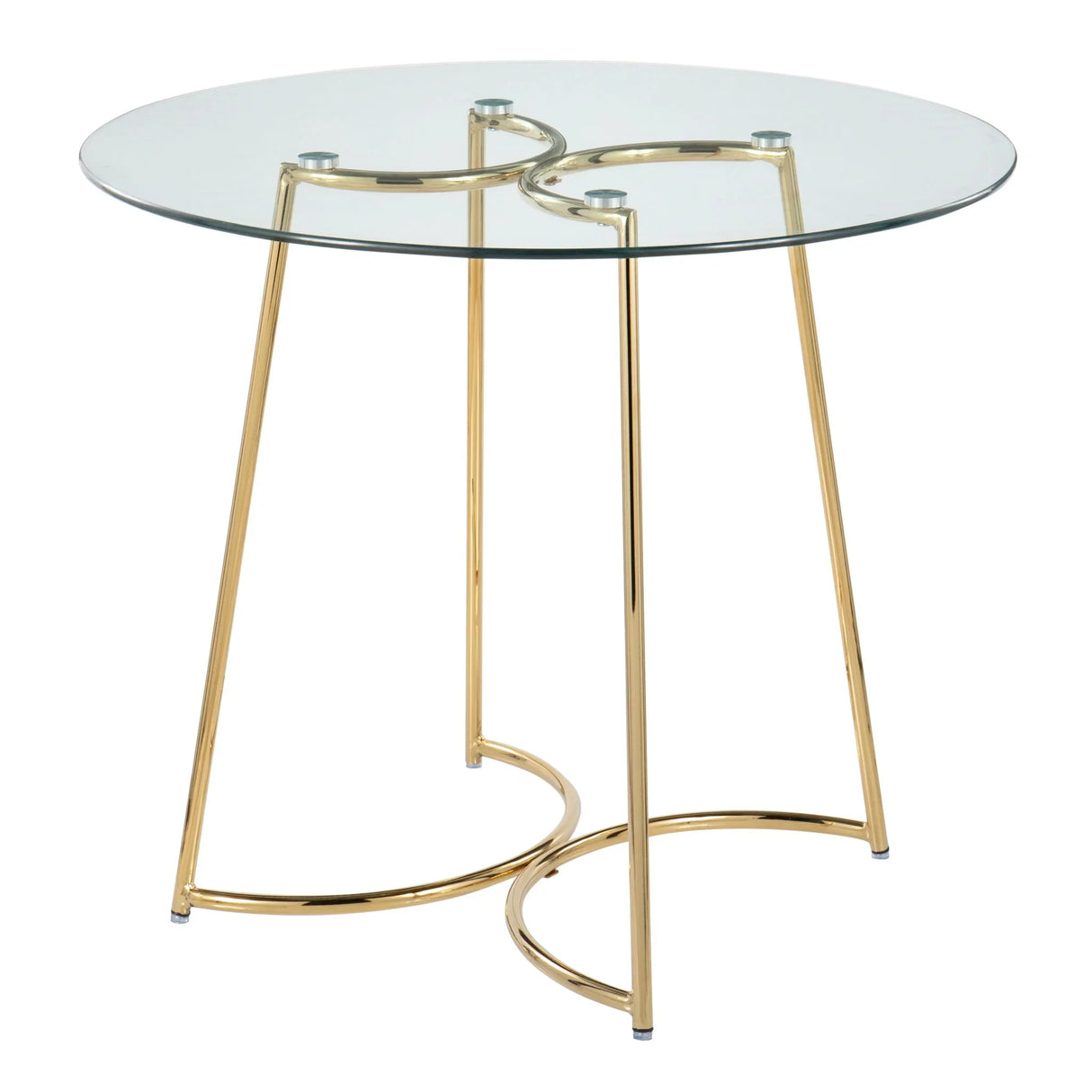 Cece - Contemporary / Glam Dinette Table - Furniture Home Direct