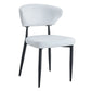 Minimalist Ergonomic Dining Chair With Curved Backres (Set of 4) - Furniture Home Direct