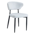 Minimalist Ergonomic Dining Chair With Curved Backres (Set of 4) - Furniture Home Direct
