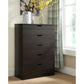 Modern Drawer Chest And Clothes Storage Cabinet With Metal Drawer Glides - Furniture Home Direct