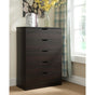 Modern Drawer Chest And Clothes Storage Cabinet With Metal Drawer Glides - Furniture Home Direct