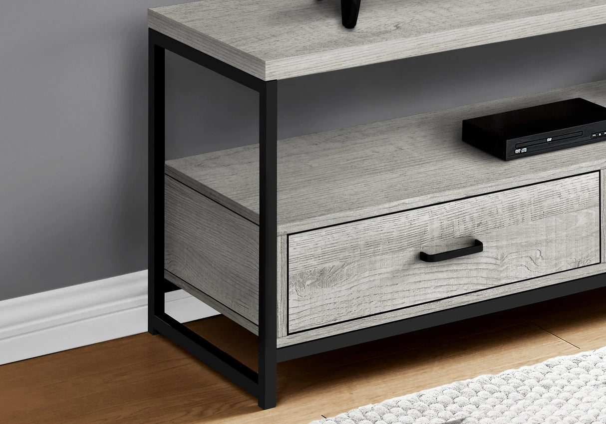 TV Stand, Console, Media Entertainment Center, Storage Drawers, Living Room, Bedroom, Contemporary, Modern - Furniture Home Direct