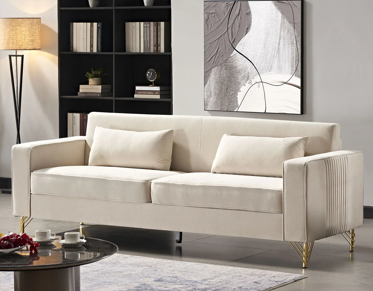 Aesthetic 3 Seater Couch With Classic Modern Appeal And Luxurious Soft Comfort - Furniture Home Direct