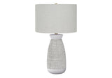 Lighting, Table Lamp, Ceramic, Contemporary - Gray - Furniture Home Direct