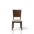 Mid Century Modern Dining Chairs Upholstered Side Chair - Cherry - Furniture Home Direct