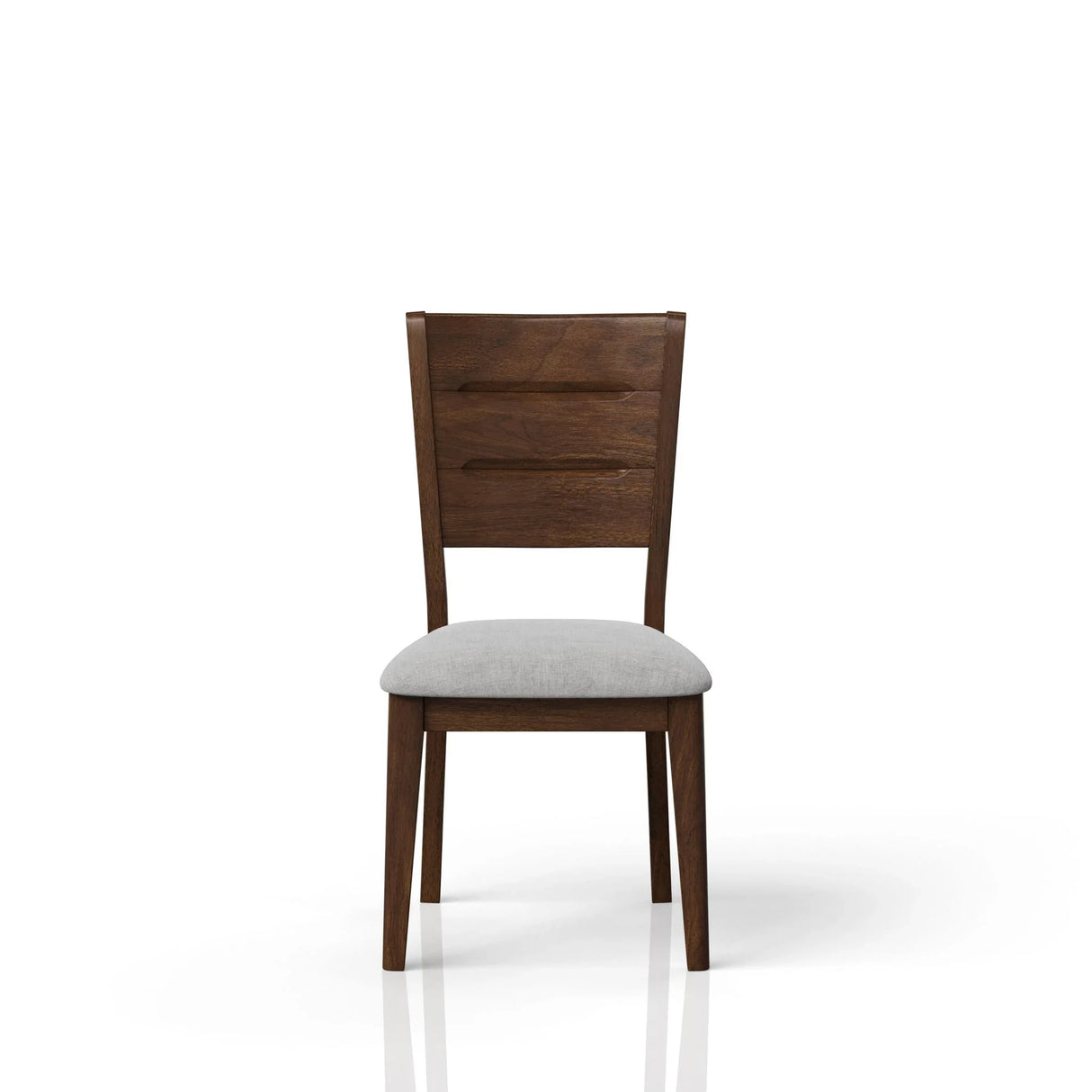 Mid Century Modern Dining Chairs Upholstered Side Chair - Cherry - Furniture Home Direct