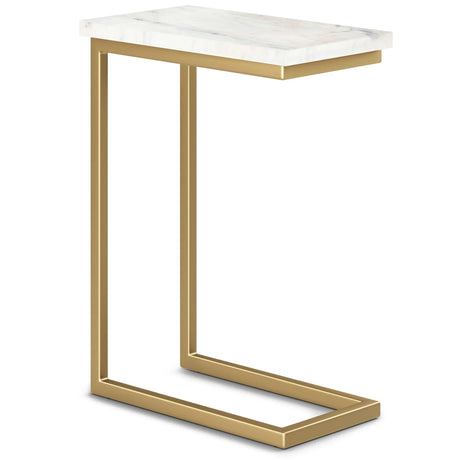 Skyler - C Side Table Handcrafted - Furniture Home Direct