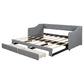 Upholstered Daybed With 2 Drawers - Furniture Home Direct