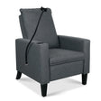 Recliner Chairs For Adults, Adjustable Recliner Sofa With Mobile Phone Holder & Cup Holder, Modern Reclining Chairs Fabric Push Back Recliner Chairs For Living Room, Bedroom - Furniture Home Direct