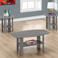 Table Set, Coffee, End, Side, Accent For Living Room (Set of 3) - Furniture Home Direct