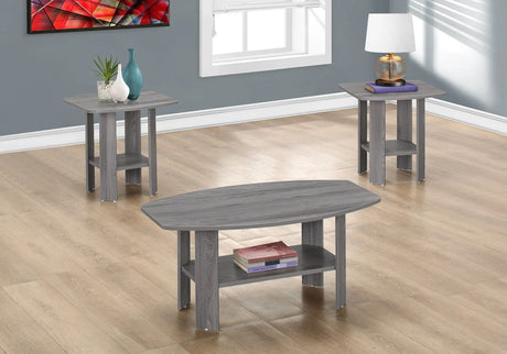 Table Set, Coffee, End, Side, Accent For Living Room (Set of 3) - Furniture Home Direct