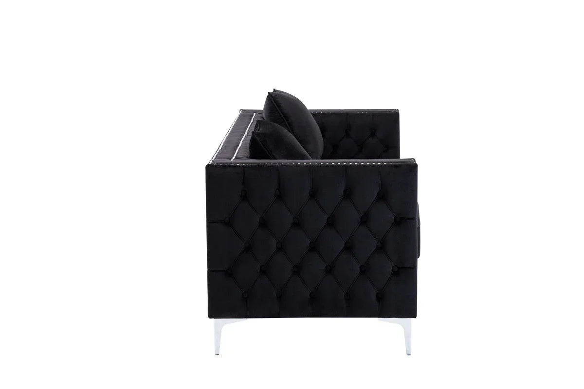 Lorreto - Velvet Sofa - Furniture Home Direct