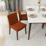 Laura - Mid-Century Modern Solid Wood Dining Chair (Set of 2) - Furniture Home Direct