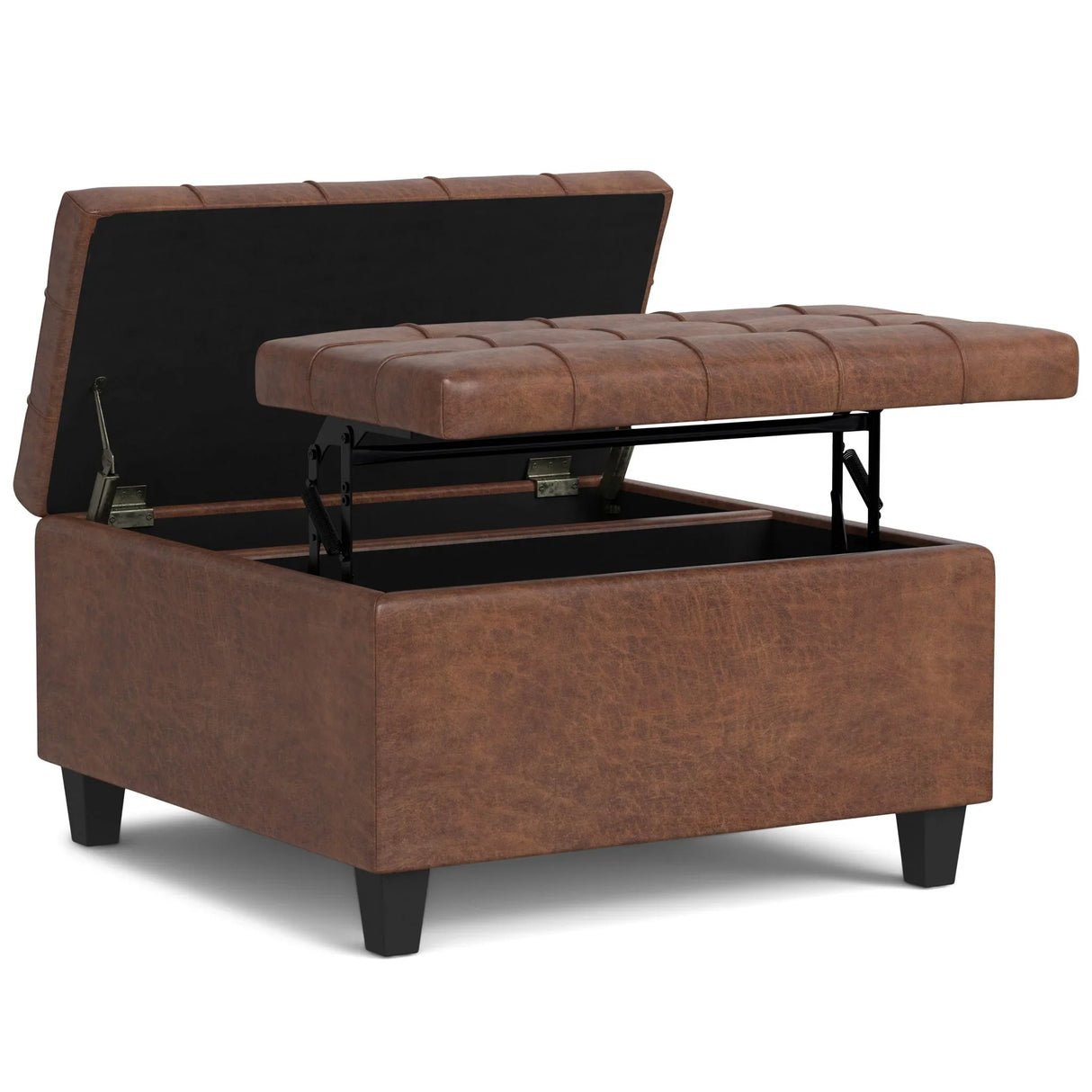 Harrison - Large Coffee Table Storage Ottoman - Furniture Home Direct