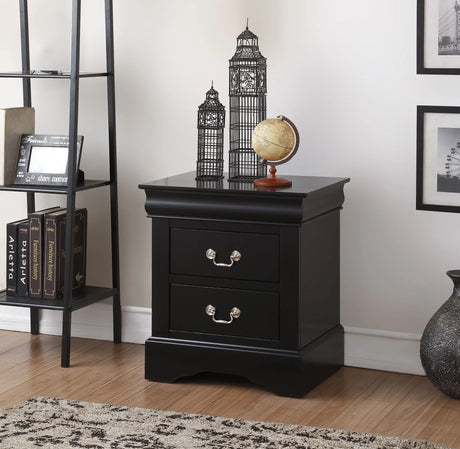 Louis Philippe III - Sleek Design Nightstand - Furniture Home Direct