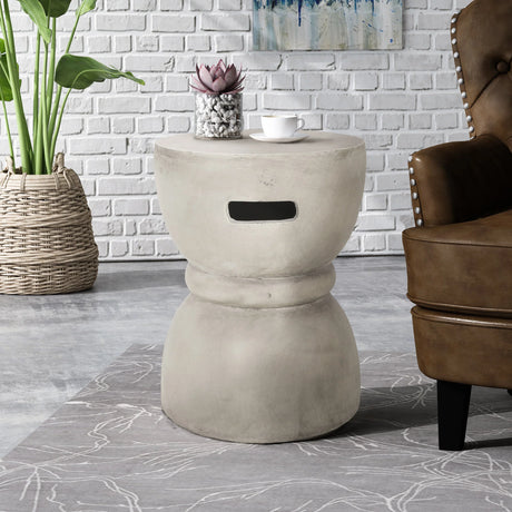 Round Outdoor Accent Table - Furniture Home Direct