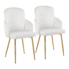 Dahlia - Contemporary Dining Chair (Set of 2) - Furniture Home Direct