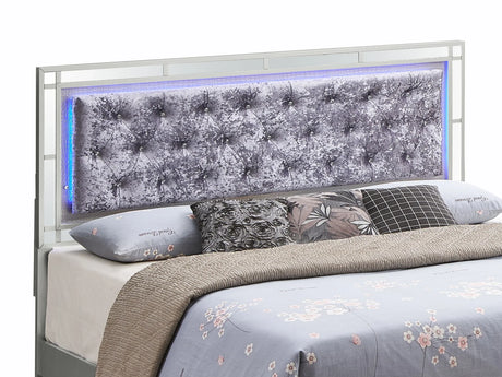 Madison - Upholstered Bed With LED - Furniture Home Direct