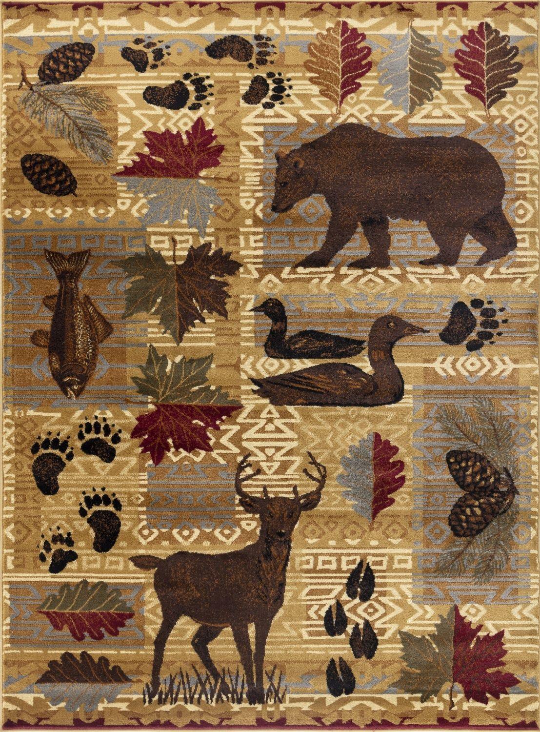 Nature's Nest - GC_CBL3002 Lodge Area Rug - Furniture Home Direct