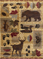Nature's Nest - GC_CBL3002 Lodge Area Rug - Furniture Home Direct