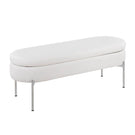 Chloe - Contemporary / Glam Bench - Furniture Home Direct