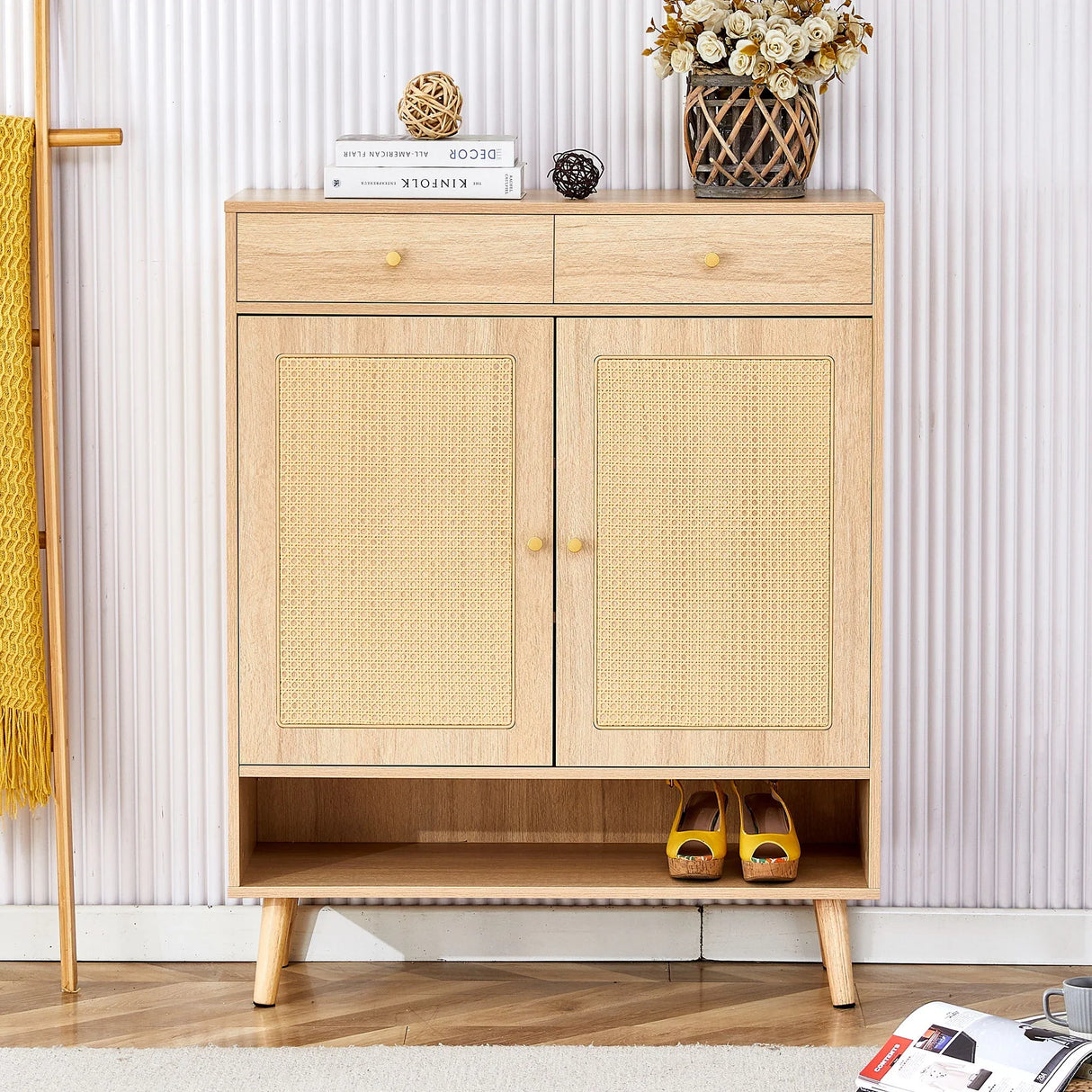 Multifunctional Modern Minimalist Shoe Cabinet - Furniture Home Direct