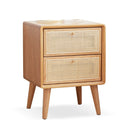 Bedside Cabinet, Modern Simple Nightstands European Beech - Furniture Home Direct