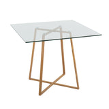 Cosmo - Contemporary Square Dining Table Legs - Furniture Home Direct
