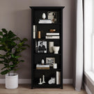 Amherst - 5 Shelf Bookcase, Handcrafted - Furniture Home Direct