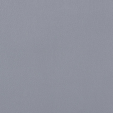Irine - Faux Leather Sectional Sofa With Ottoman - Gray - Furniture Home Direct