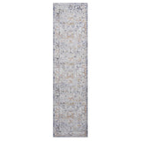 Payas - 2' X 8' Traditional Runner Rug - Ivory / Gray - Furniture Home Direct