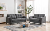 Callie - Woven Fabric Living Room Set - Furniture Home Direct