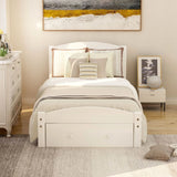 Platform Bed Frame With Storage Drawer And Wood Slat Support No Box Spring Needed - Furniture Home Direct