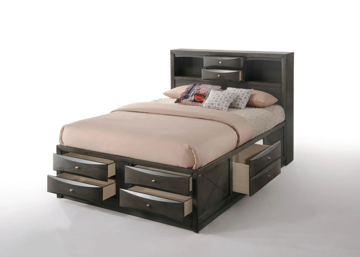 Ireland - Bed With Storage - Furniture Home Direct