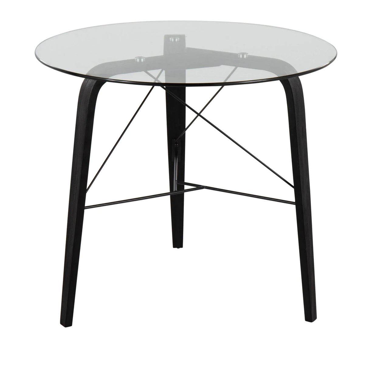 Trilogy - Contemporary Round Dinette Table - Furniture Home Direct