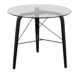 Trilogy - Contemporary Round Dinette Table - Furniture Home Direct