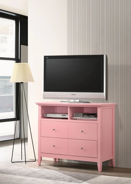 Charming Media Chest With Storage - Furniture Home Direct