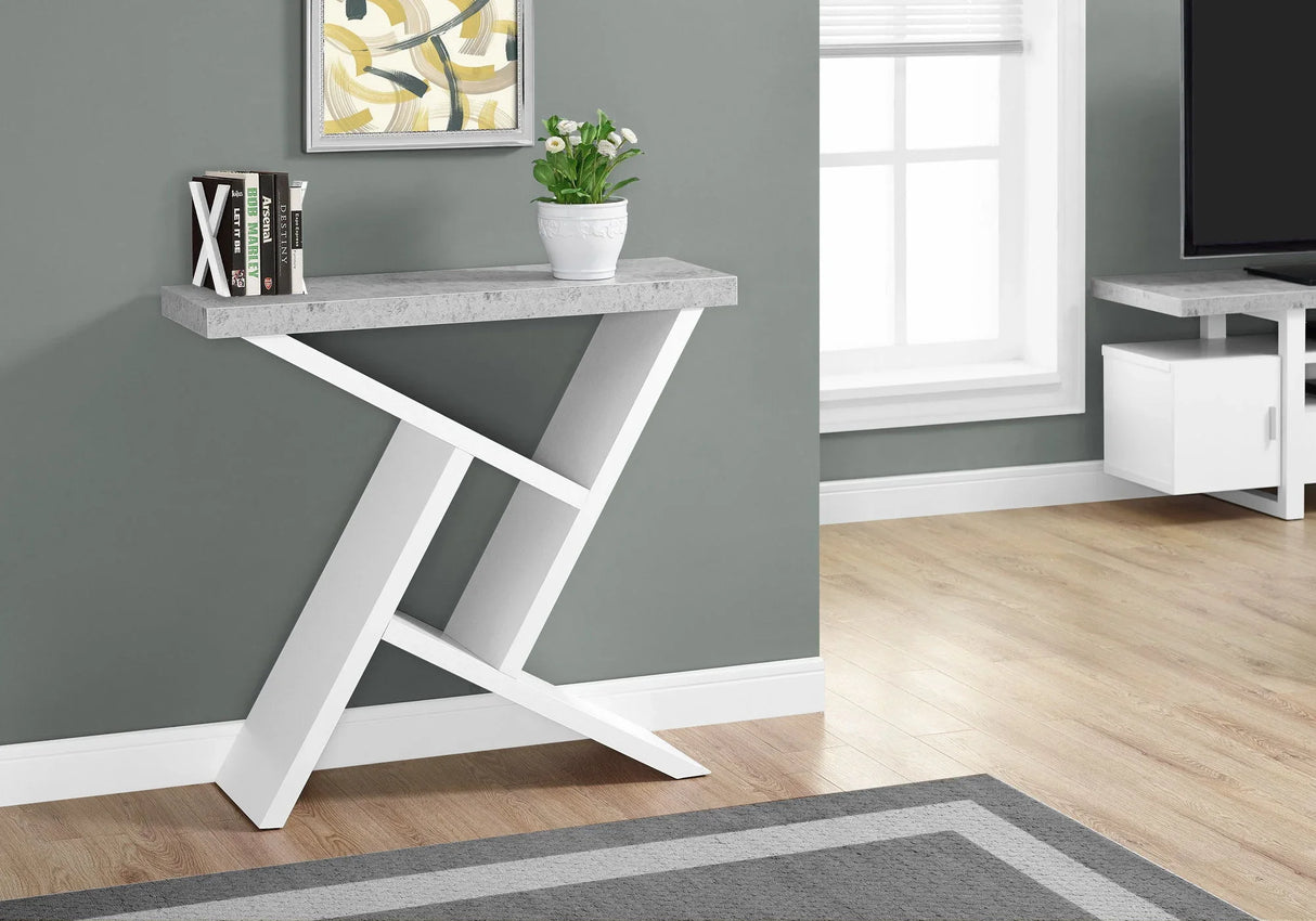 Accent Console Table For Entryway, Spacious Table Top, Contemporary & Modern - Furniture Home Direct