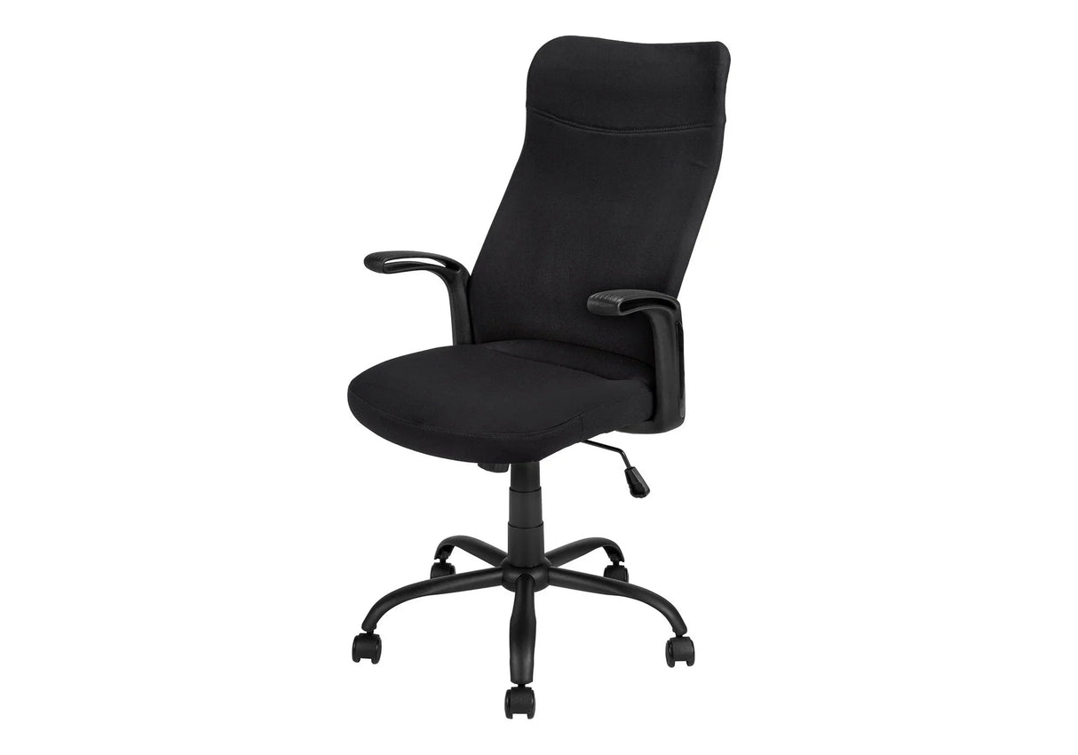 Office Chair, Adjustable Height, Swivel, Armrests, Contemporary & Modern - Furniture Home Direct