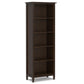Warm Shaker - 5 Shelf Bookcase - Furniture Home Direct