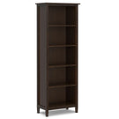 Warm Shaker - 5 Shelf Bookcase - Furniture Home Direct
