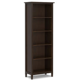 Warm Shaker - 5 Shelf Bookcase - Furniture Home Direct