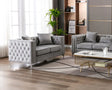 Lorreto - Velvet Loveseat - Furniture Home Direct