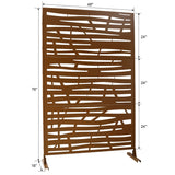 Outdoor & Indoor Privacy Screen Metal Privacy Screen - Furniture Home Direct