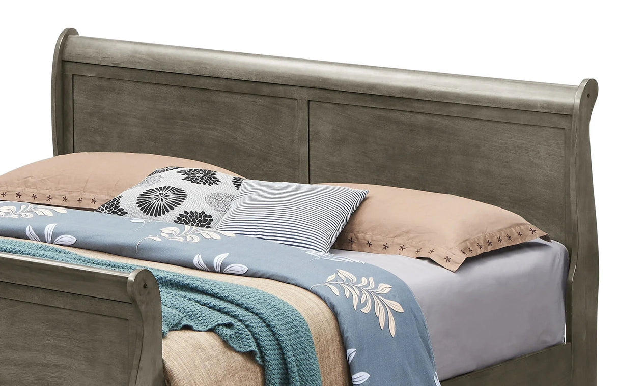 Panel Sleigh Bed - Furniture Home Direct