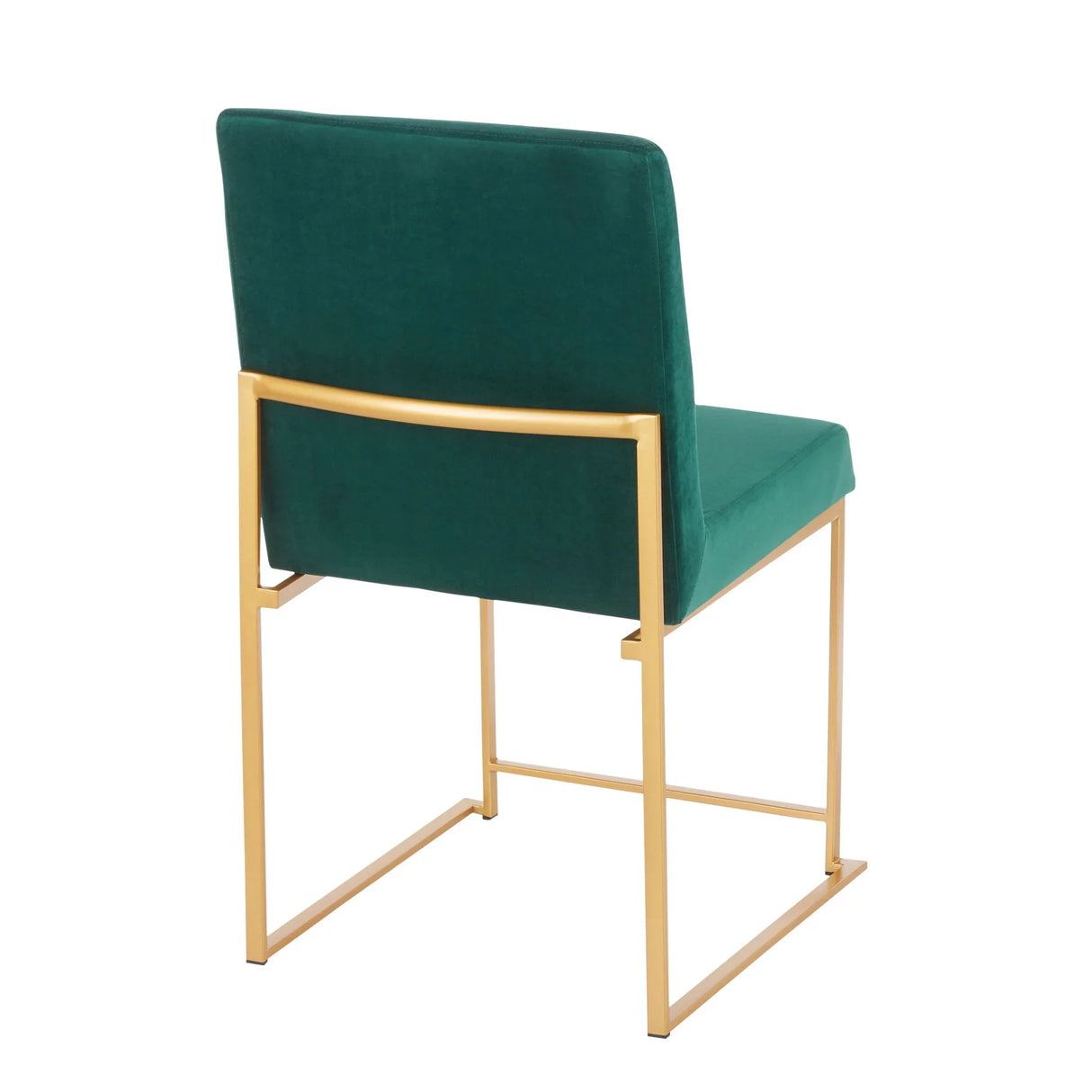 Fuji - Contemporary Stylish Frame, High Back Dining Chair (Set of 2) - Furniture Home Direct