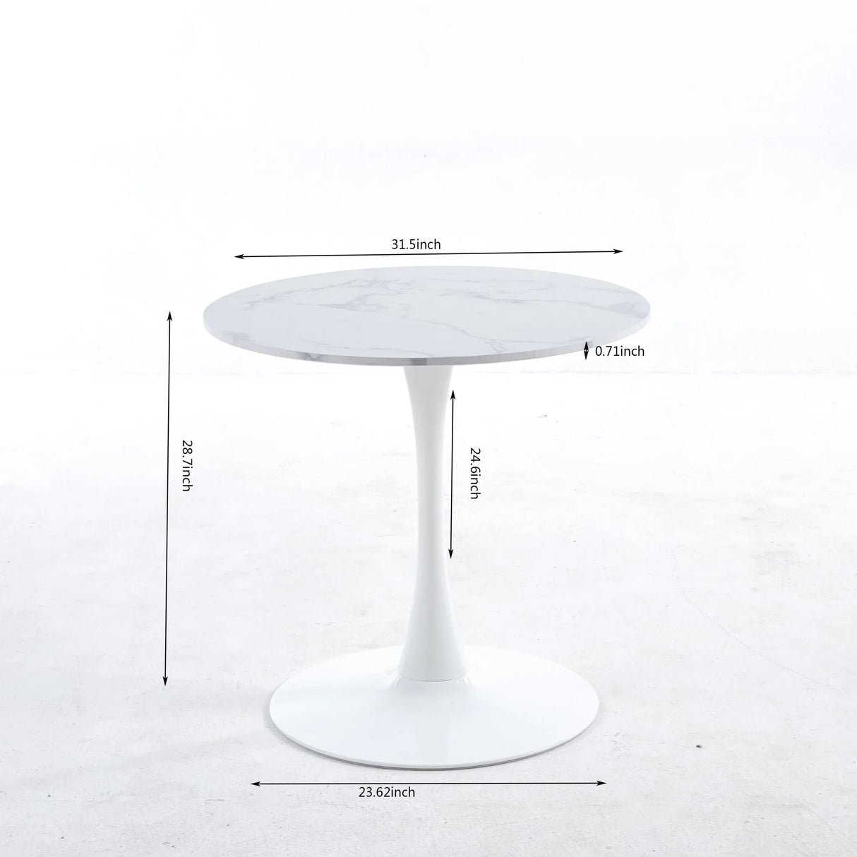 Tulip Special Dining Table, MDF Dining Table - Furniture Home Direct