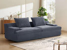 Nimbus - Oversized Full Foam 4 Seater Couch For Living Room Upholstered In Soft Corduroy, Wide Armrests - Furniture Home Direct